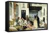 The Harem-John Frederick Lewis-Framed Stretched Canvas