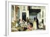 The Harem-John Frederick Lewis-Framed Giclee Print