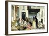 The Harem-John Frederick Lewis-Framed Giclee Print