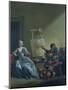 The Harlequin Painter, circa 1742-Giovanni Domenico Ferretti-Mounted Giclee Print