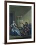 The Harlequin Painter, circa 1742-Giovanni Domenico Ferretti-Framed Giclee Print