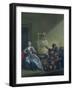 The Harlequin Painter, circa 1742-Giovanni Domenico Ferretti-Framed Giclee Print