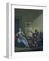 The Harlequin Painter, circa 1742-Giovanni Domenico Ferretti-Framed Giclee Print