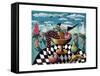 The Harlequin Table, 2008-PJ Crook-Framed Stretched Canvas