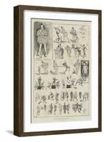 The Harlequinade at Drury Lane Theatre-Phil May-Framed Giclee Print