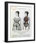 The Harmful Effects of the Corset, Illustration from "La Vie Normale Et La Sante"-null-Framed Giclee Print