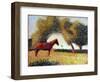 The Harnessed Horse, 1883-Georges Seurat-Framed Giclee Print