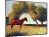 The Harnessed Horse, 1883-Georges Seurat-Mounted Giclee Print