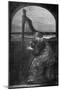 The Harp Player, 1900-Agnes Slott-Moller-Mounted Giclee Print