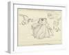 The Harpies Going to Seize the Daughters of Pandarus-John Flaxman-Framed Giclee Print