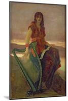 The Harpist, 1859-Ernest Antoine Hebert-Mounted Giclee Print