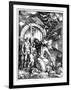 The Harrowing of Hell or Christ in Limbo, from the Large Passion, 1510-Albrecht Dürer-Framed Giclee Print