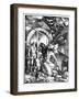 The Harrowing of Hell or Christ in Limbo, from the Large Passion, 1510-Albrecht Dürer-Framed Giclee Print
