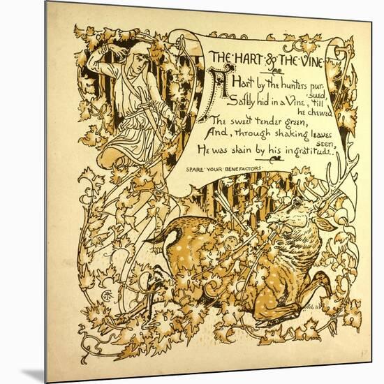 The Hart and the Vine-null-Mounted Giclee Print