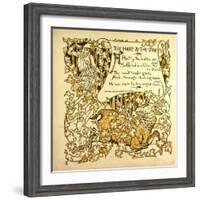 The Hart and the Vine-null-Framed Giclee Print