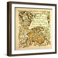 The Hart and the Vine-null-Framed Giclee Print