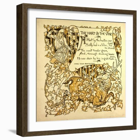 The Hart and the Vine-null-Framed Giclee Print