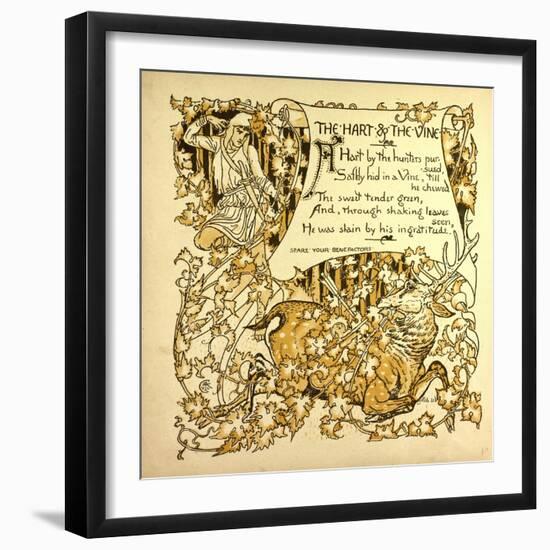 The Hart and the Vine-null-Framed Giclee Print