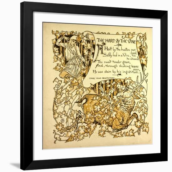 The Hart and the Vine-null-Framed Giclee Print