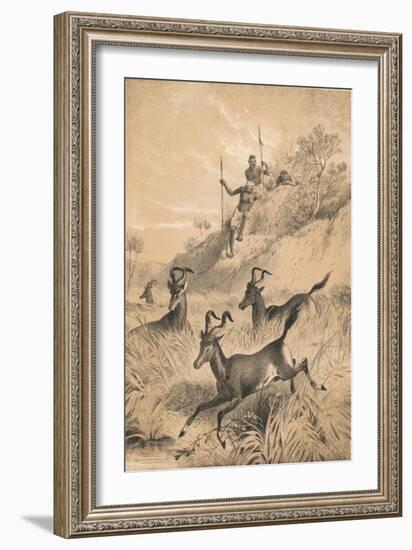 The Hartebeest, c1880-null-Framed Giclee Print