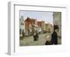 The Hartengrube in Luebeck, C. 1903-Heinrich Eduard Linde-Walther-Framed Giclee Print