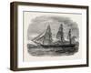 The Hartford (Admiral Farragut's Flag-Ship), USA, 1870s-null-Framed Giclee Print