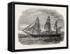 The Hartford (Admiral Farragut's Flag-Ship), USA, 1870s-null-Framed Stretched Canvas
