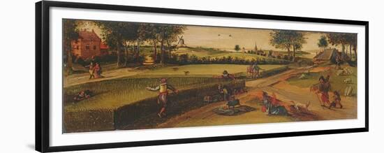 The Harvest, 17th Century-Ferdinand Bol-Framed Premium Giclee Print