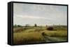 The Harvest, 1851-Charles-Francois Daubigny-Framed Stretched Canvas