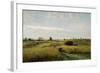 The Harvest, 1851-Charles-Francois Daubigny-Framed Giclee Print