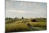 The Harvest, 1851-Charles-Francois Daubigny-Mounted Giclee Print