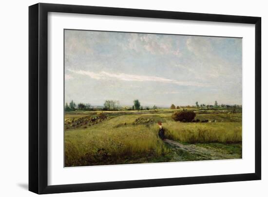 The Harvest, 1851-Charles-Francois Daubigny-Framed Giclee Print