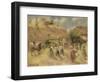 The Harvest, 1883-Camille Pissarro-Framed Giclee Print