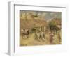 The Harvest, 1883-Camille Pissarro-Framed Giclee Print