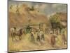 The Harvest, 1883-Camille Pissarro-Mounted Giclee Print