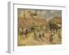 The Harvest, 1883-Camille Pissarro-Framed Giclee Print