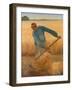 The Harvest, 1885 (Oil on Canvas)-Laurits Andersen Ring-Framed Giclee Print