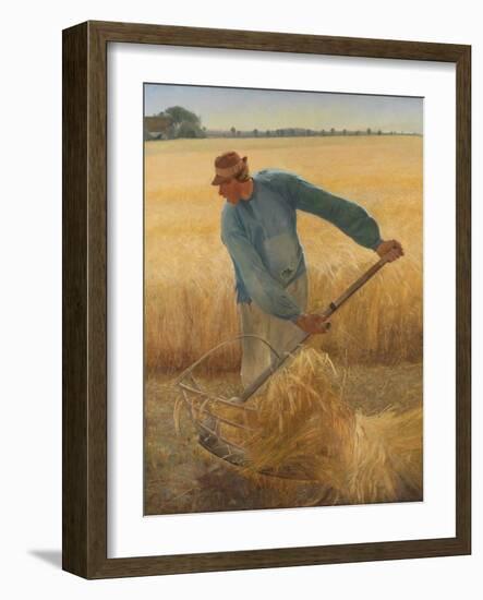 The Harvest, 1885-Laurits Andersen Ring-Framed Giclee Print