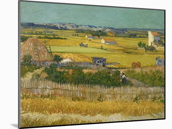 The Harvest, 1888-Vincent van Gogh-Mounted Giclee Print