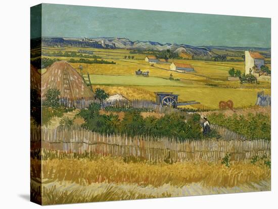 The Harvest, 1888-Vincent van Gogh-Stretched Canvas