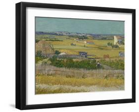 The Harvest, 1888-Vincent van Gogh-Framed Giclee Print