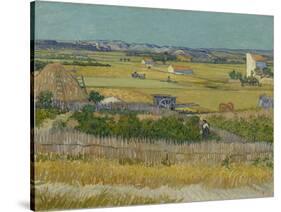 The Harvest, 1888-Vincent van Gogh-Stretched Canvas