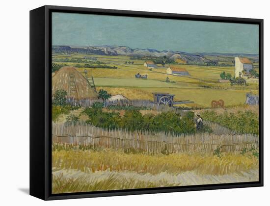 The Harvest, 1888-Vincent van Gogh-Framed Stretched Canvas