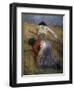 The Harvest, 19th Century-Adolphe Monticelli-Framed Giclee Print