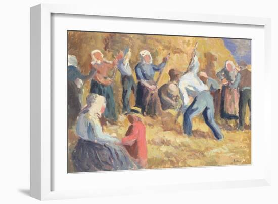 The Harvest, C.1914-Maximilien Luce-Framed Giclee Print