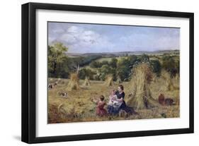 The Harvest Field, 1857 - 1858-Nevil Oliver Lupton-Framed Giclee Print