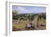 The Harvest Field, 1857 - 1858-Nevil Oliver Lupton-Framed Giclee Print