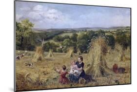 The Harvest Field, 1857 - 1858-Nevil Oliver Lupton-Mounted Giclee Print