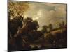 The Harvest Field, c.1796-John Constable-Mounted Premium Giclee Print