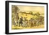 'The Harvest Home'-Thomas Rowlandson-Framed Giclee Print